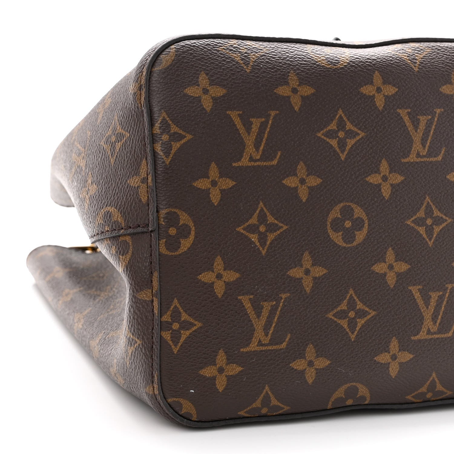 Louis Vuitton Monogram Braided Neonoe MM Black 7 of 9