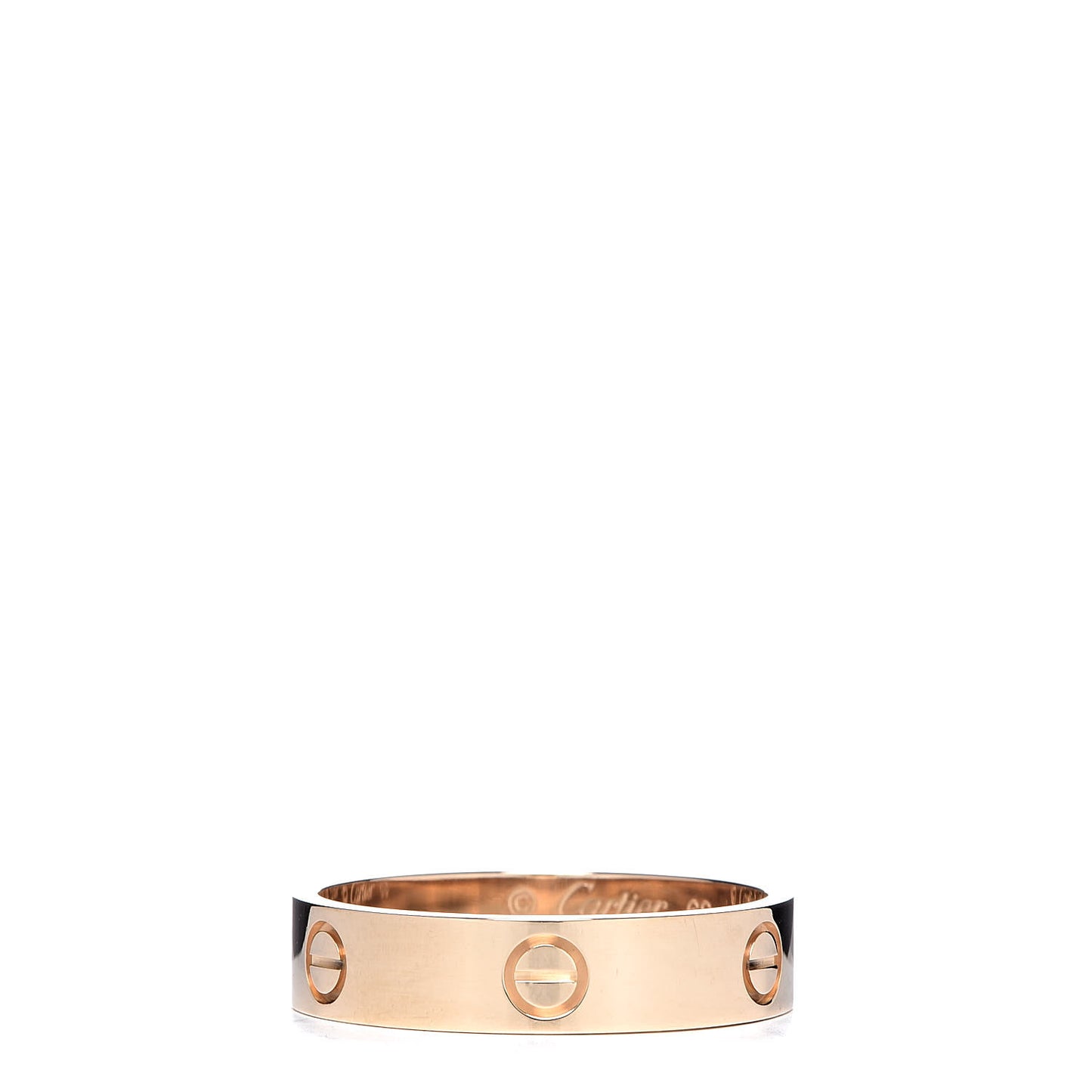 18K Yellow Gold 5.5mm LOVE Band Ring 68 12.25