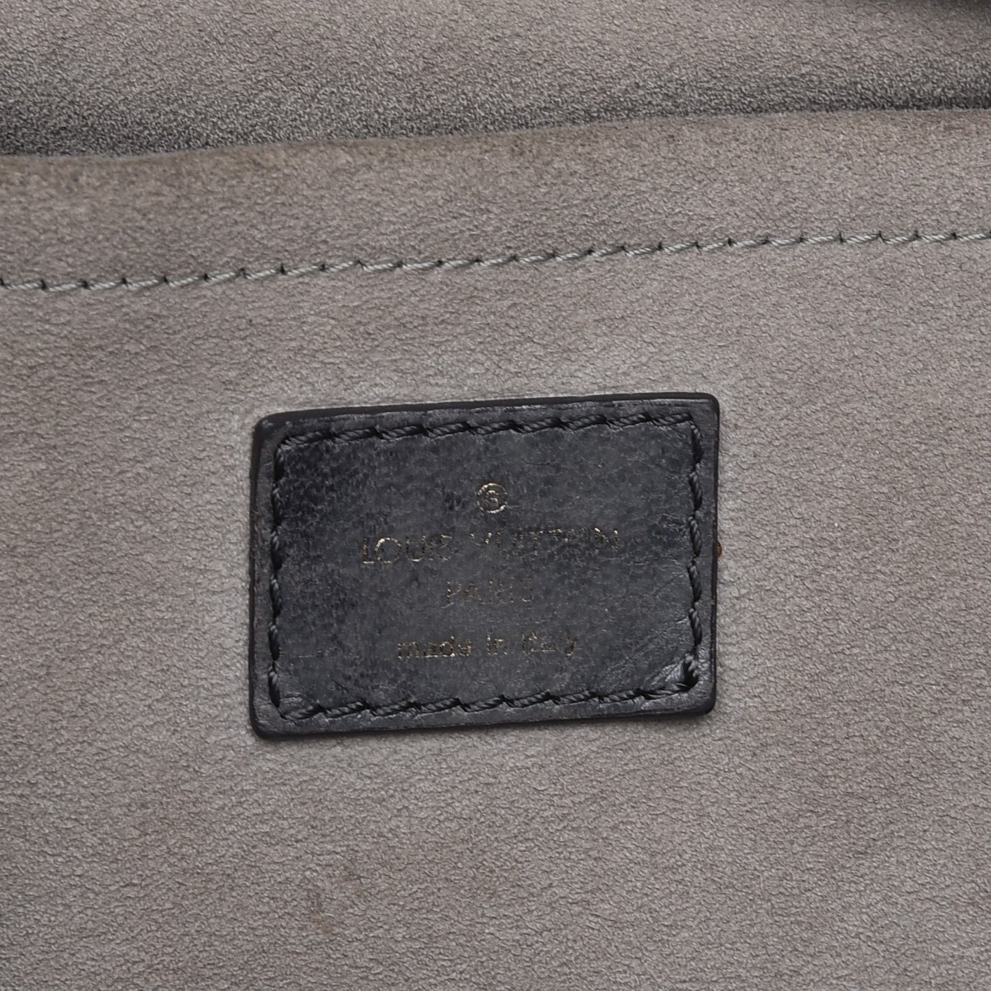 Lambskin Nimbus Olympe GM Anthracite