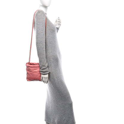 Chanel Shiny Caviar Quilted Mini Chanel 22 Coral 2 of 10