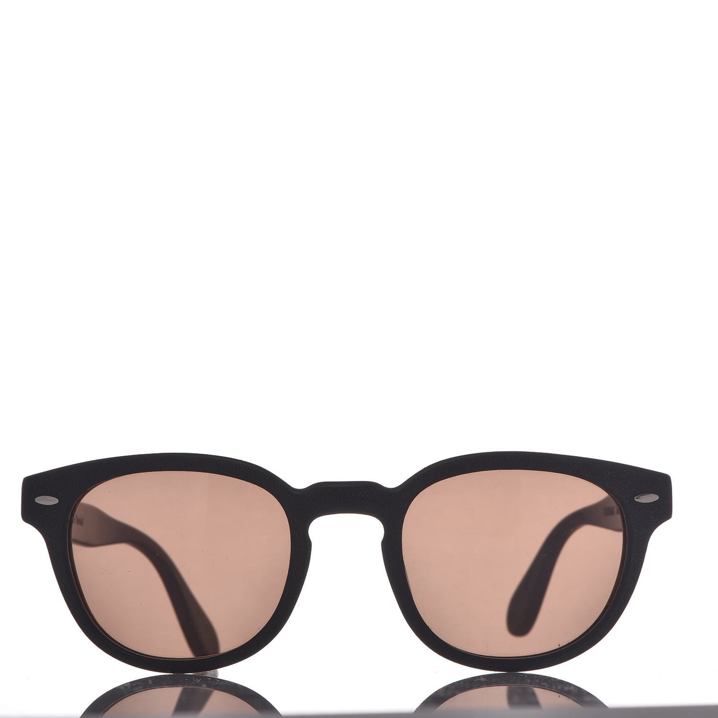 Calfskin Sheldrake Berluti Sunglasses Black Brown