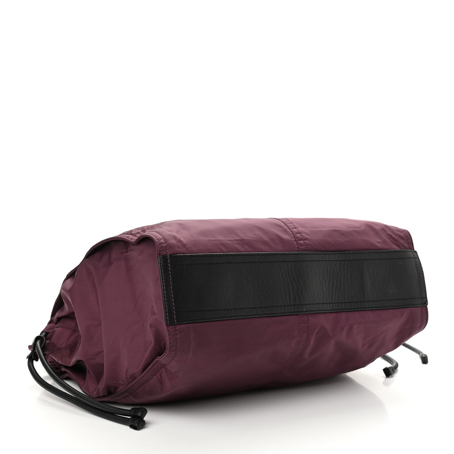 Burberry Nylon Small Buckleigh Packable Tote Purple 4 of 11