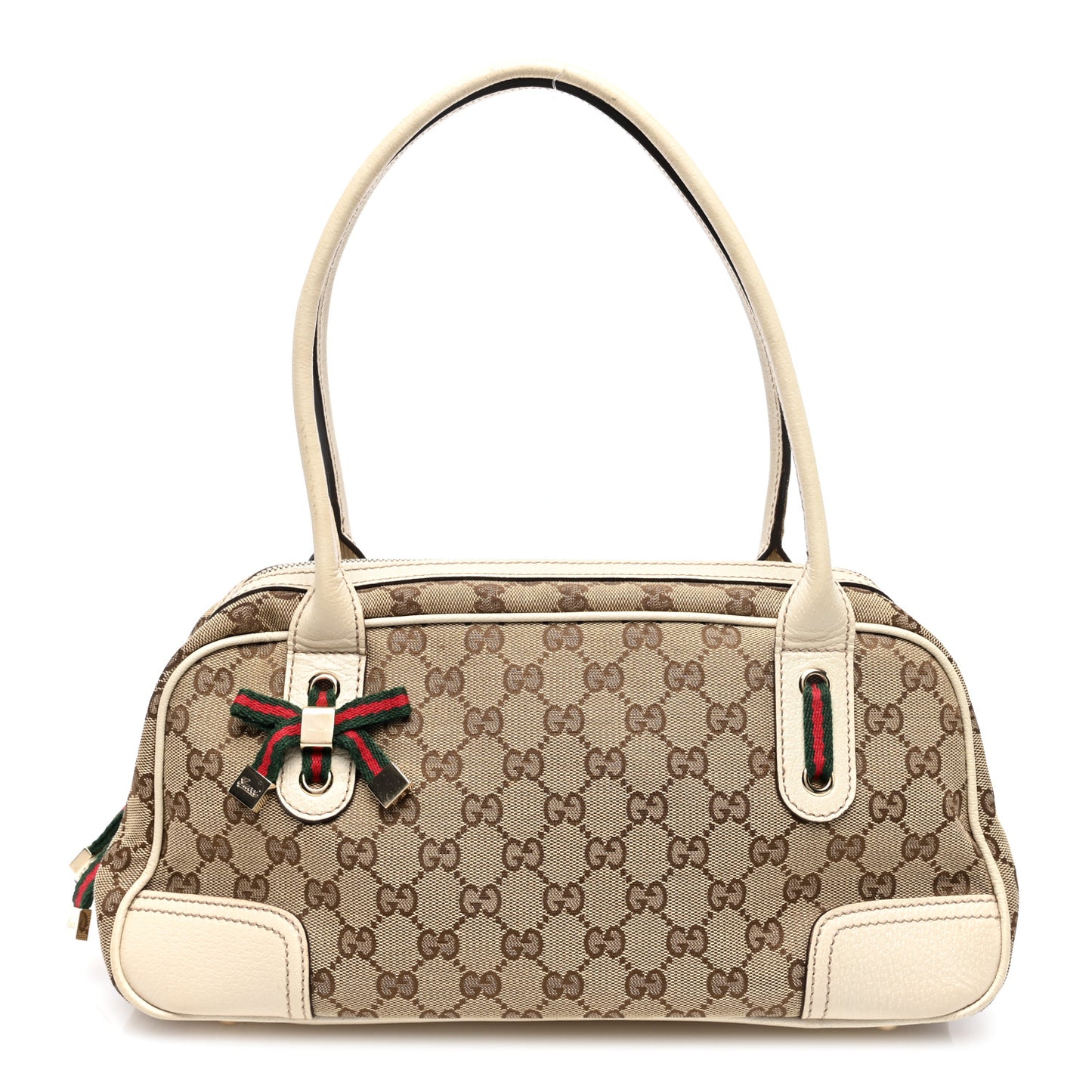 Monogram Small Princy Satchel Off White