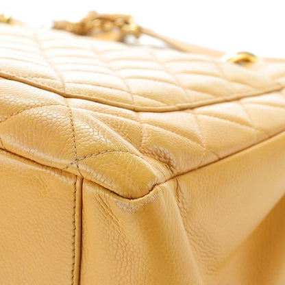 Chanel Caviar Quilted Grand Shopping Tote GST Beige 15 of 15