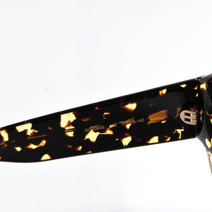 Gucci Acetate Round Sunglasses GG0084S Blue Havana Brown 7 of 8