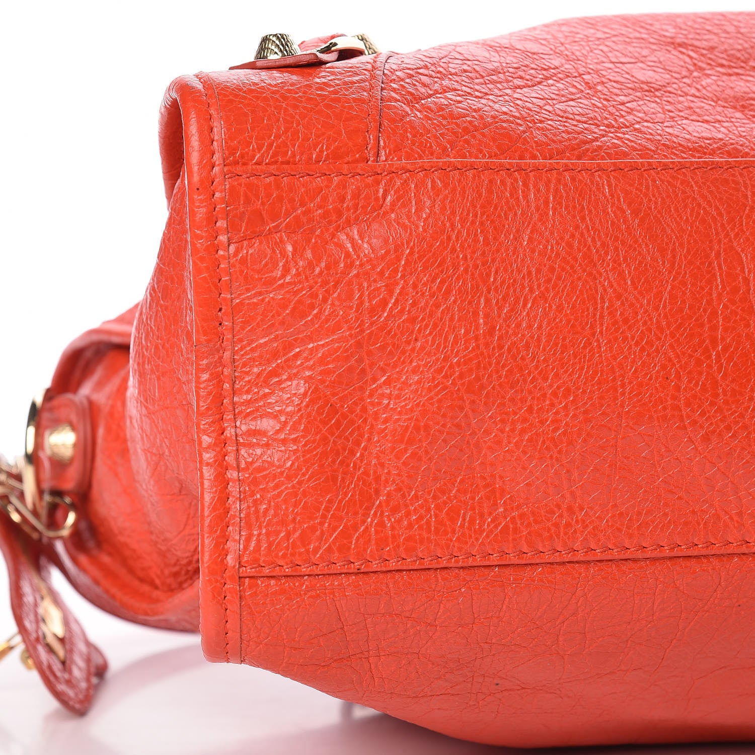 Balenciaga Agneau Giant 12 Gold Hardware City Rouge Coquelicot Rouge Braise 9 of 11