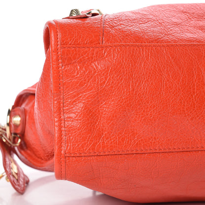 Balenciaga Agneau Giant 12 Gold Hardware City Rouge Coquelicot Rouge Braise 9 of 11