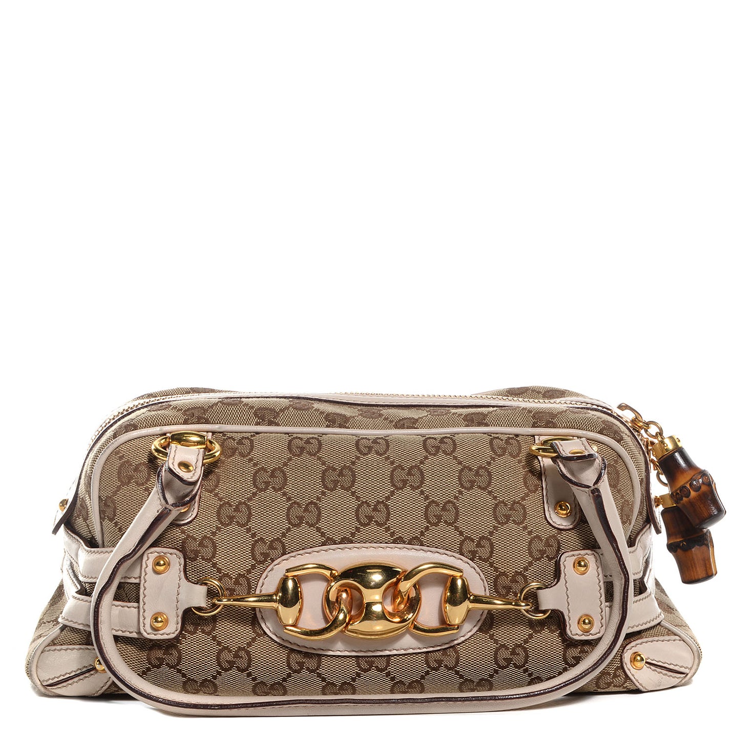 Monogram Wave Medium Boston Off White