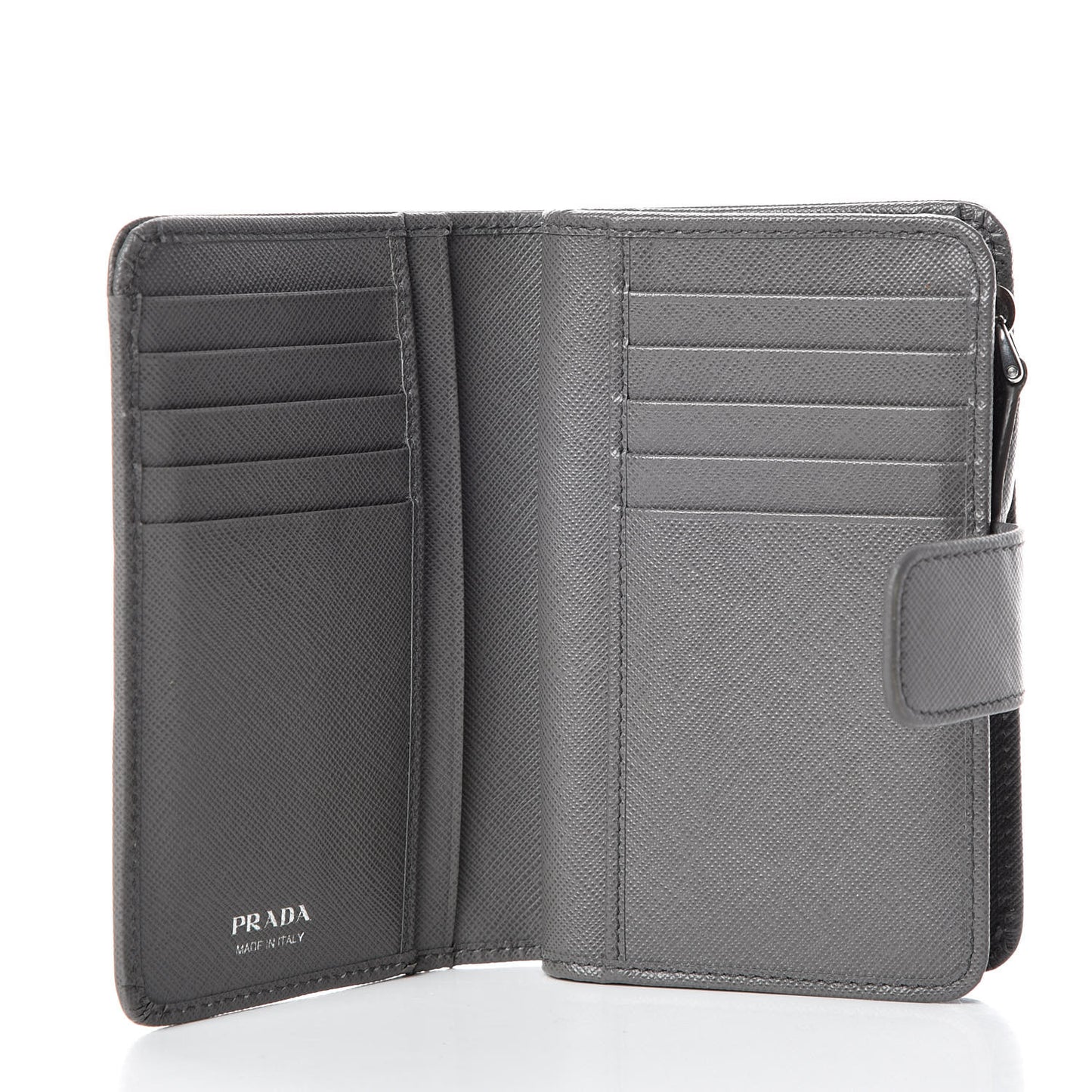 Saffiano Compact Wallet Marmo