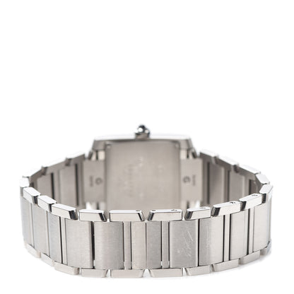 Cartier Stainless Steel 25mm Tank Francaise Quartz Watch 3 of 7
