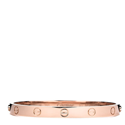 Cartier 18K Pink Gold LOVE Bracelet 18 1 of 6
