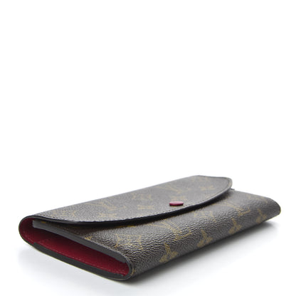 Louis Vuitton Monogram Emilie Wallet Fuchsia 4 of 7