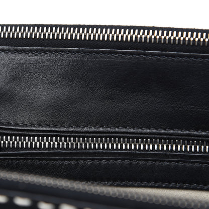 Prada City Calf Hand Stitched Medium Galleria Double Zip Tote Black 18 of 19