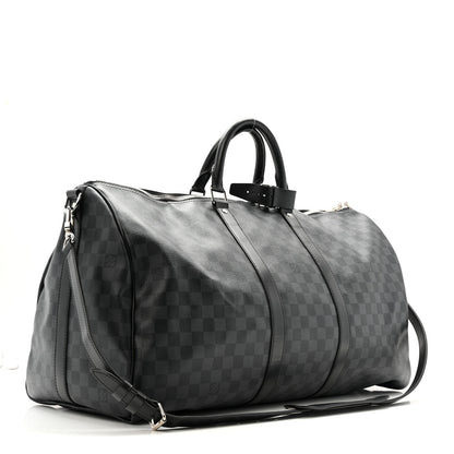 Louis Vuitton Damier Graphite Keepall Bandouliere 55 3 of 26