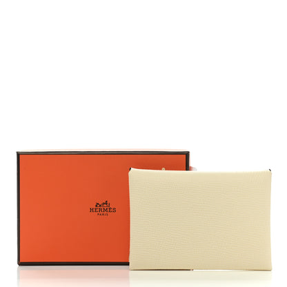 Hermes Epsom Calvi Duo Card Case Nata 8 of 8