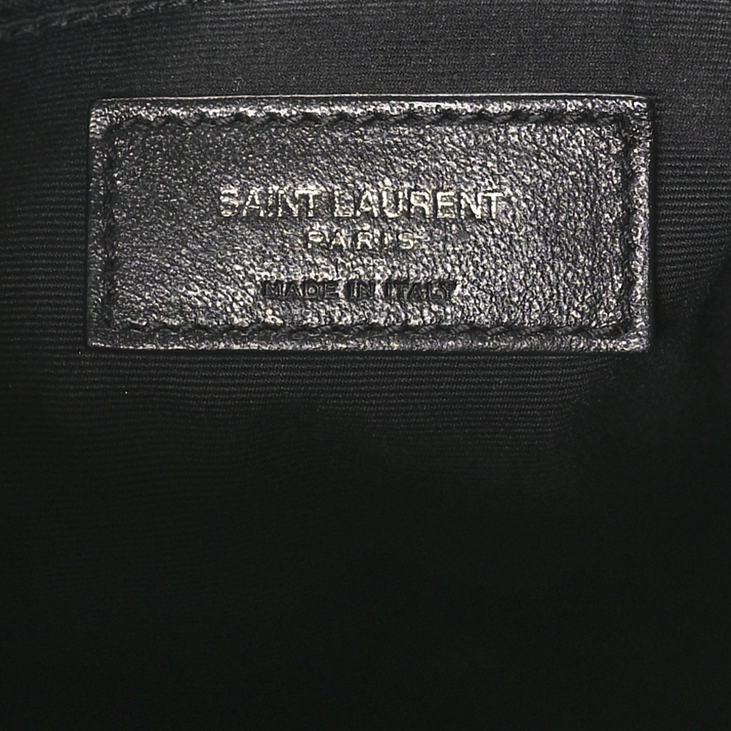 Crinkled Calfskin Matelasse Monogram Large Niki Shopper Tote Black