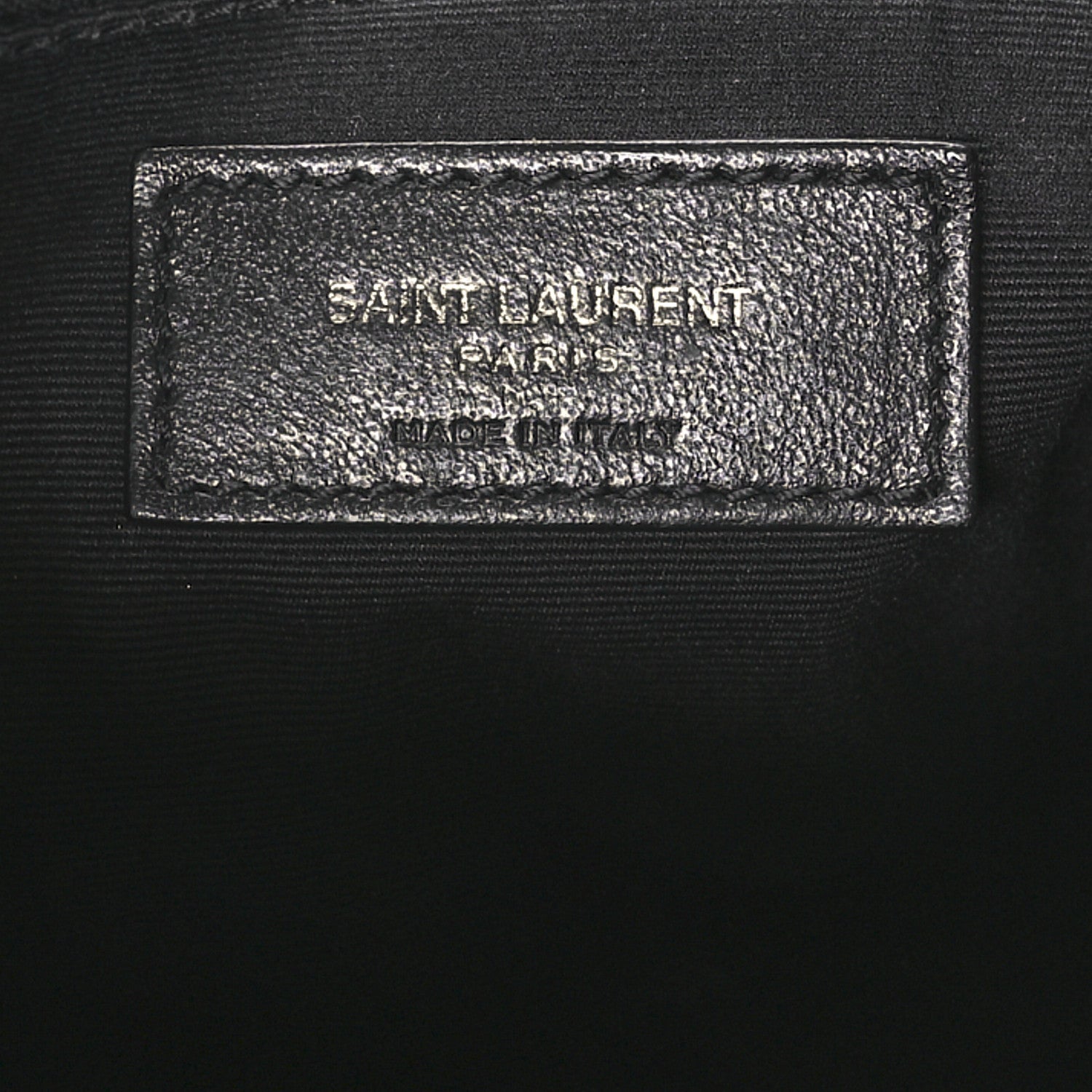 Saint Laurent Crinkled Calfskin Matelasse Monogram Large Niki Shopper Tote Black 6 of 10