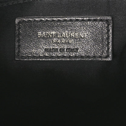 Saint Laurent Crinkled Calfskin Matelasse Monogram Large Niki Shopper Tote Black 6 of 10