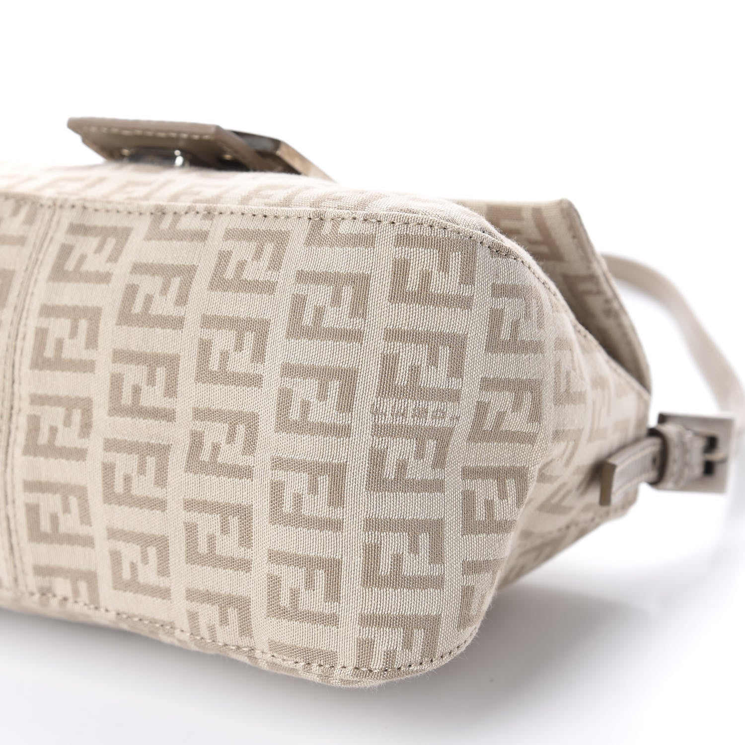 Fendi Zucchino Cuoio Mini Mama Baguette Beige Tortora Pietra 8 of 11