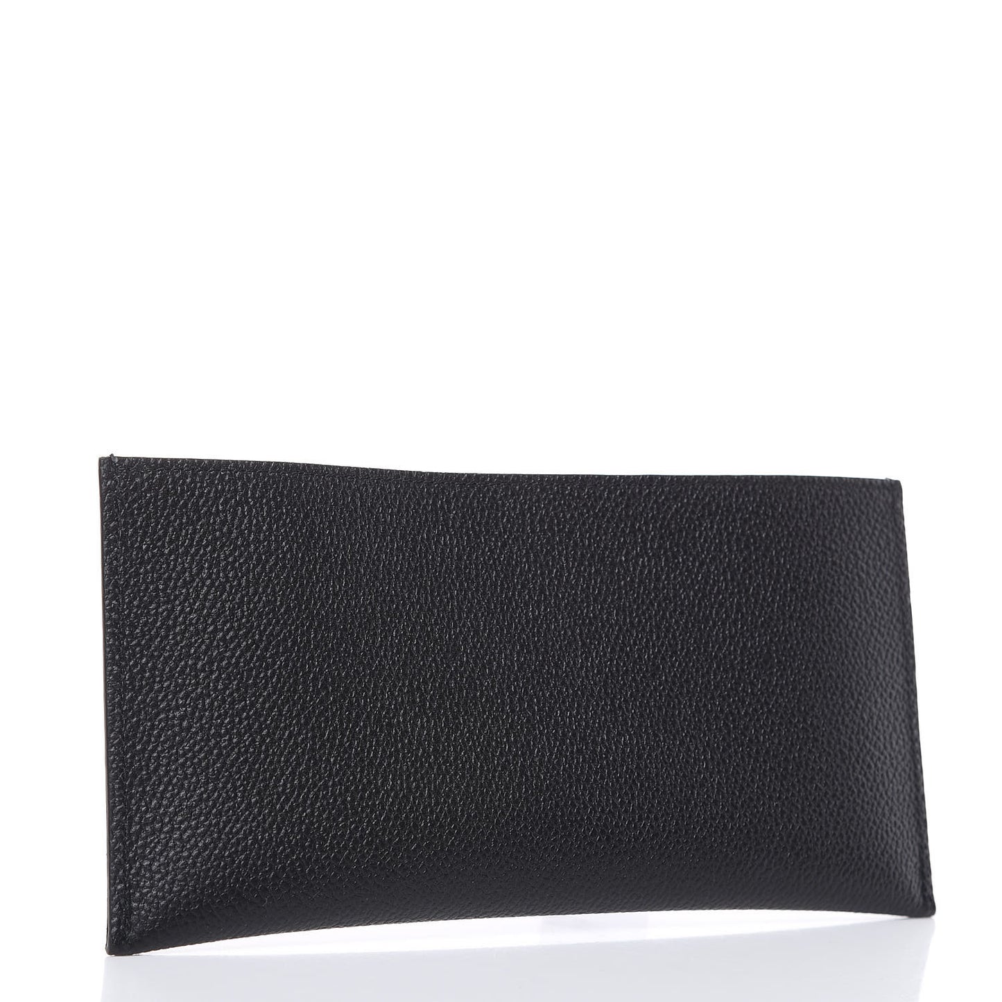 Calfskin Felicie Chain Wallet Card Holder Insert Black