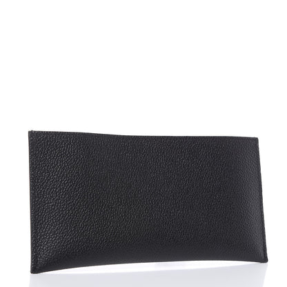 Louis Vuitton Calfskin Felicie Chain Wallet Card Holder Insert Black 3 of 6