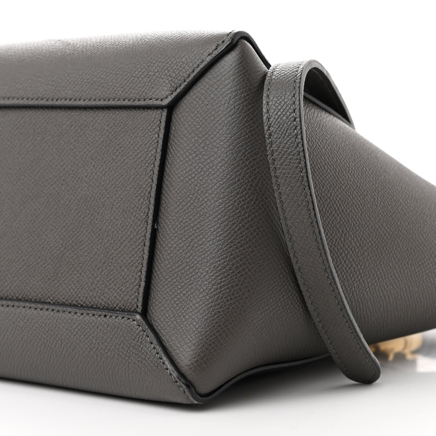 Celine Baby Grained Calfskin Micro Belt Bag Grey 10 of 13