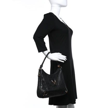 Gucci Guccissima Medium Abbey D Ring Hobo Black 2 of 10