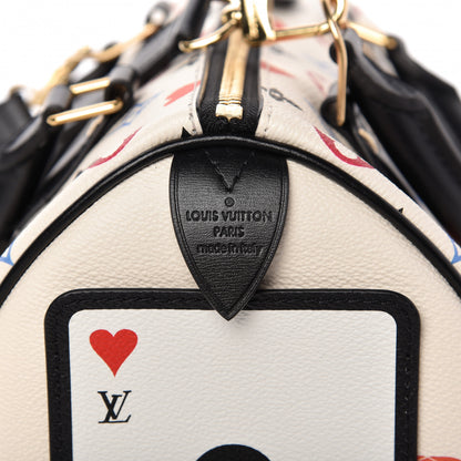 Louis Vuitton Game On Speedy Bandouliere 25 White 8 of 9