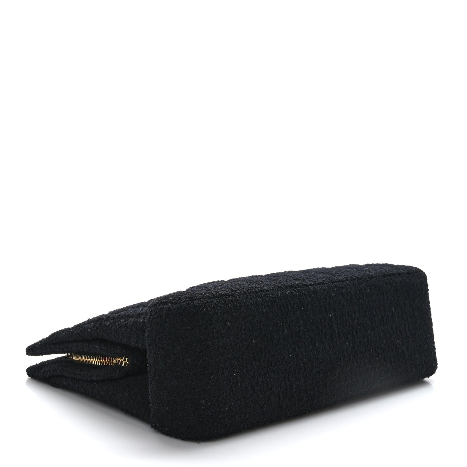 Chanel Jersey Quilted Shopping Tote Black 4 of 10