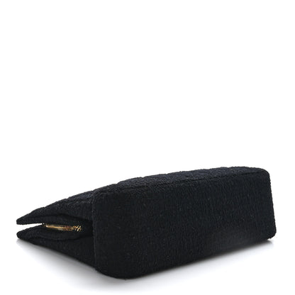 Chanel Jersey Quilted Shopping Tote Black 4 of 10