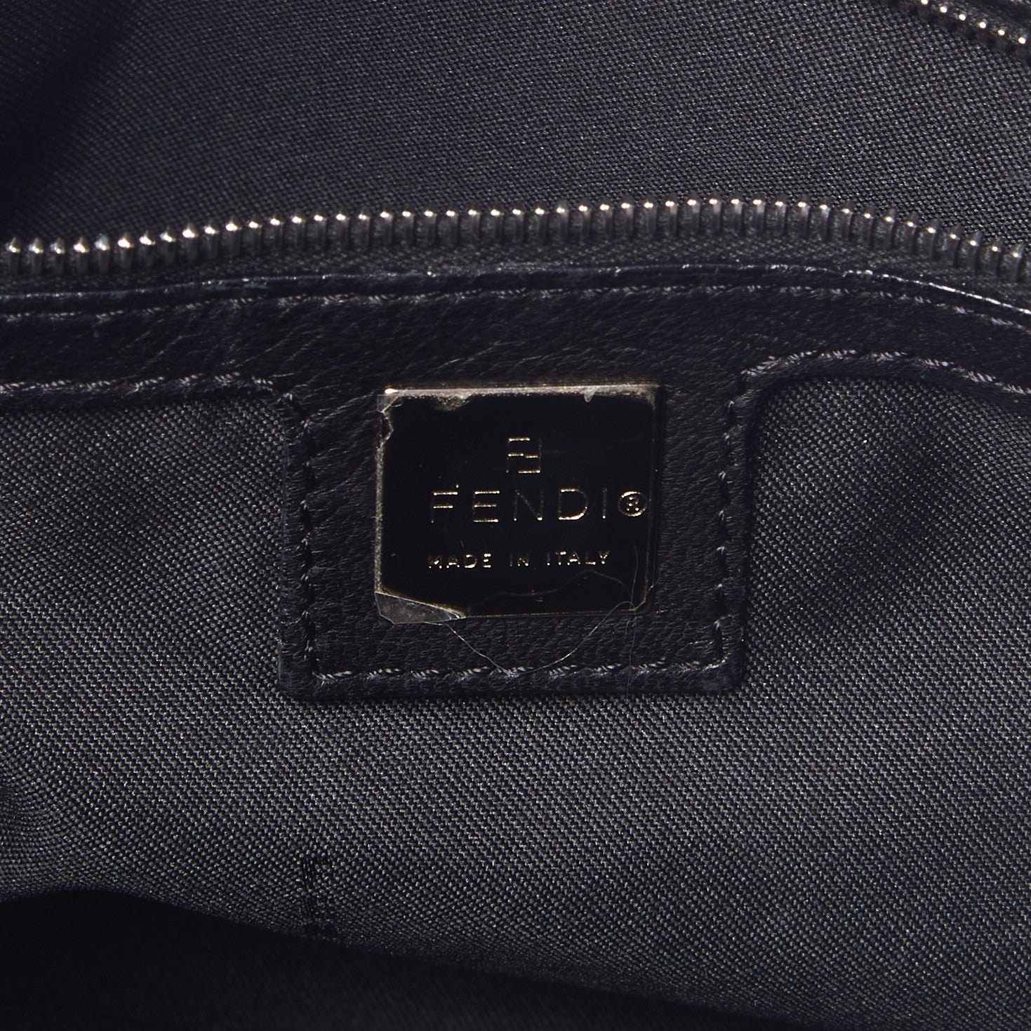 Fendi Lambskin Mama Baguette Black 8 of 8