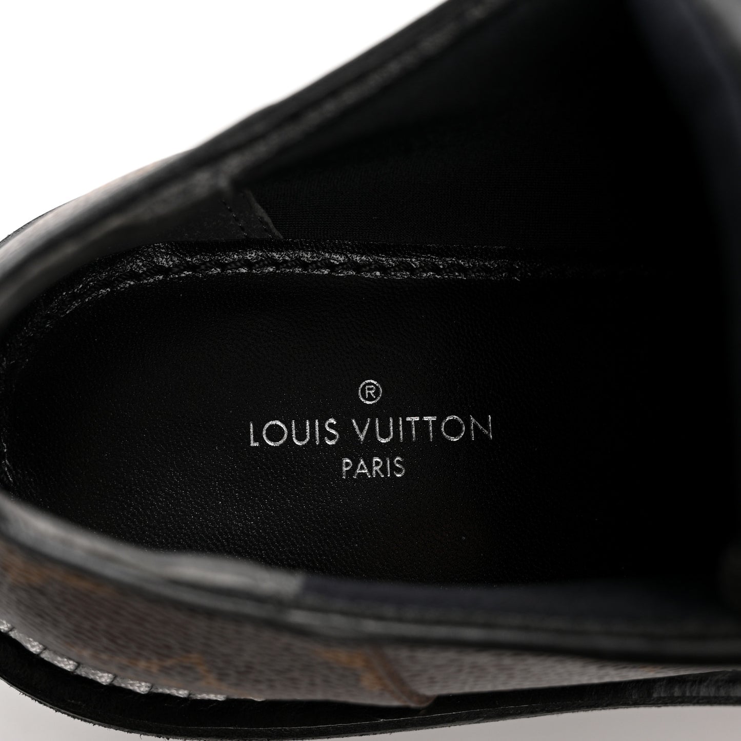 Monogram Calfskin Beaubourg Platform Derby Shoes 37 Brown