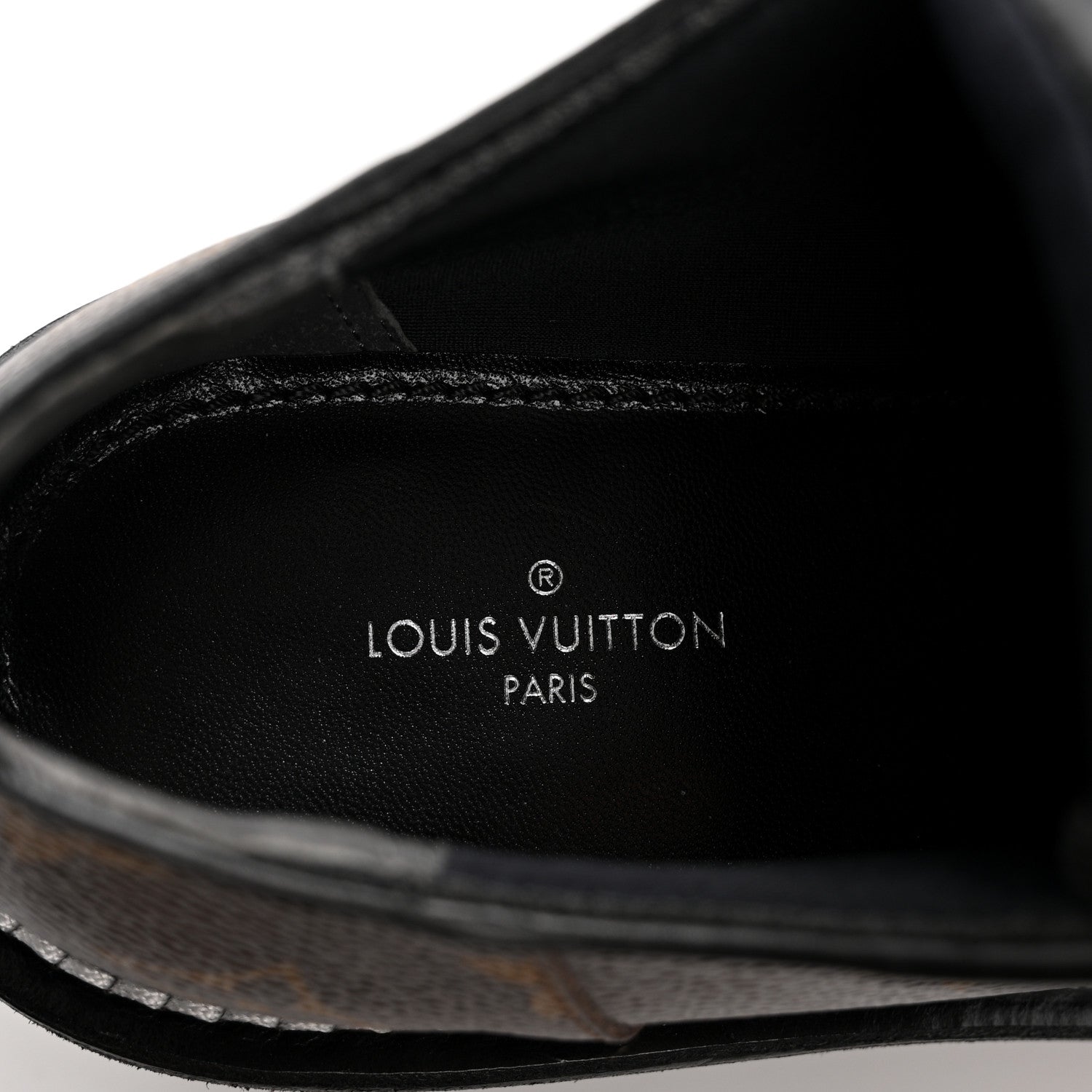 Louis Vuitton Monogram Calfskin Beaubourg Platform Derby Shoes 37 Brown 6 of 8