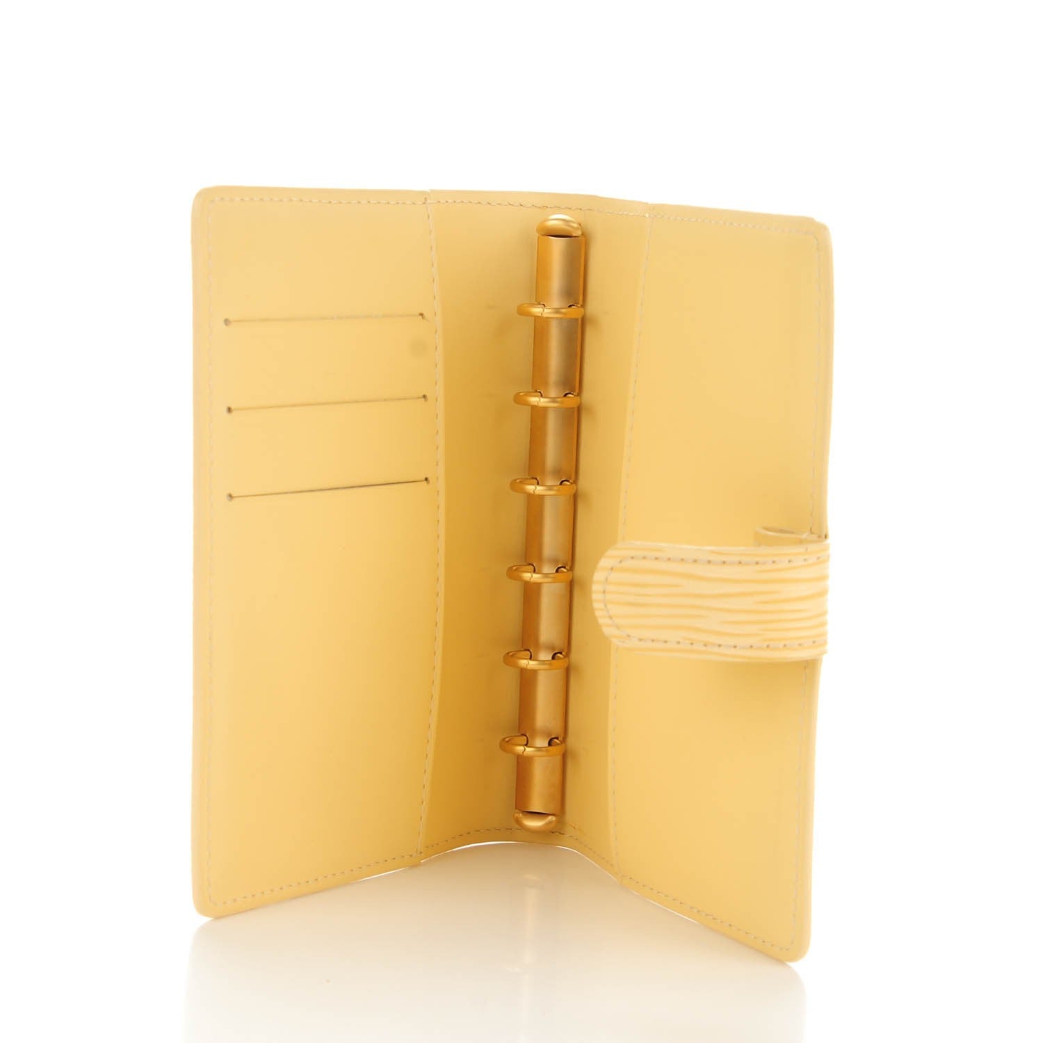 Louis Vuitton Epi Small Ring Agenda Cover Vanilla 5 of 7