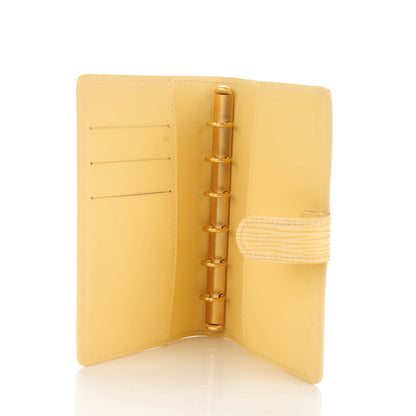 Louis Vuitton Epi Small Ring Agenda Cover Vanilla 5 of 7