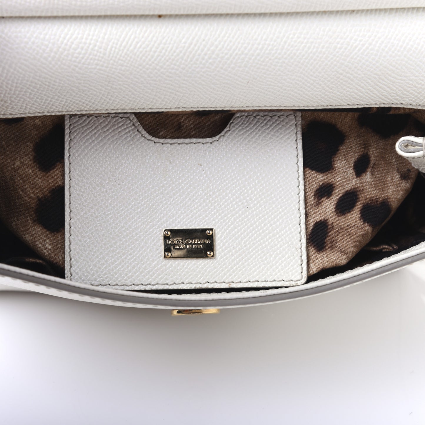 Dauphine Small Miss Sicily Satchel White