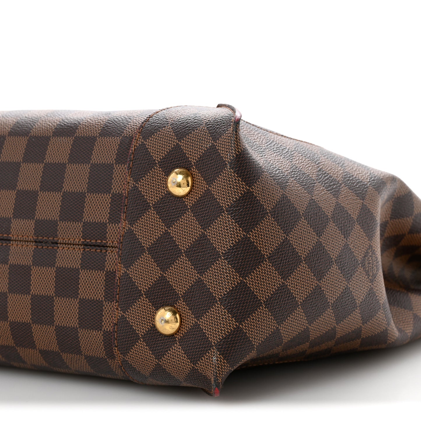 Damier Ebene Caissa Hobo Cherry