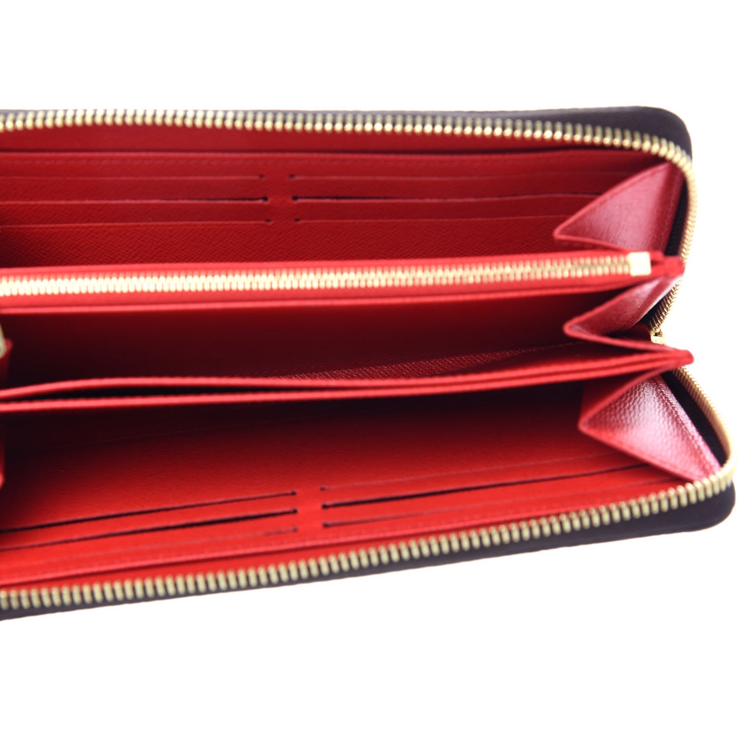 Monogram Zippy Wallet Coquelicot
