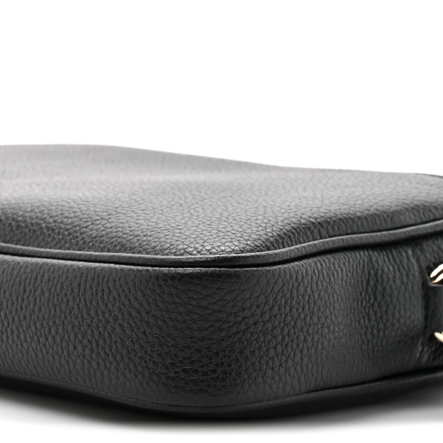 Gucci Pebbled Calfskin Shoulder Bag Black 1860219 – FASHIONPHILE