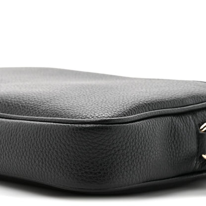 Gucci Pebbled Calfskin Shoulder Bag  Black 9 of 10