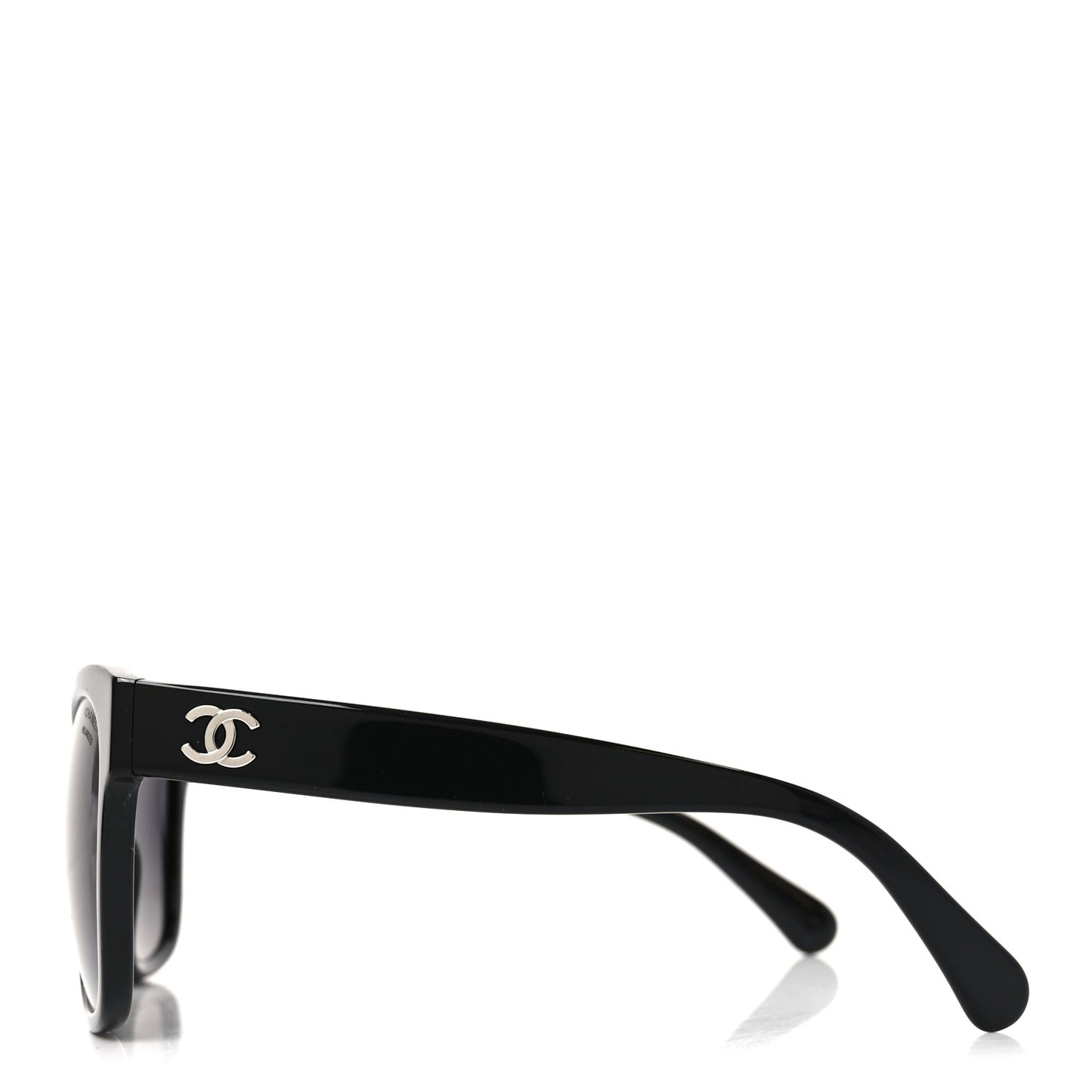 Acetate Polarized Square CC Sunglasses 5380  Black