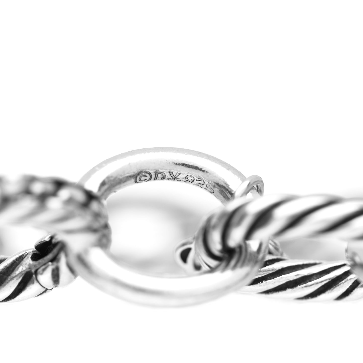 Sterling Silver 10mm Medium Oval Link Bracelet