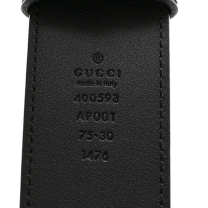 Gucci Calfskin Double G 40mm Belt 75 30 Black 5 of 5