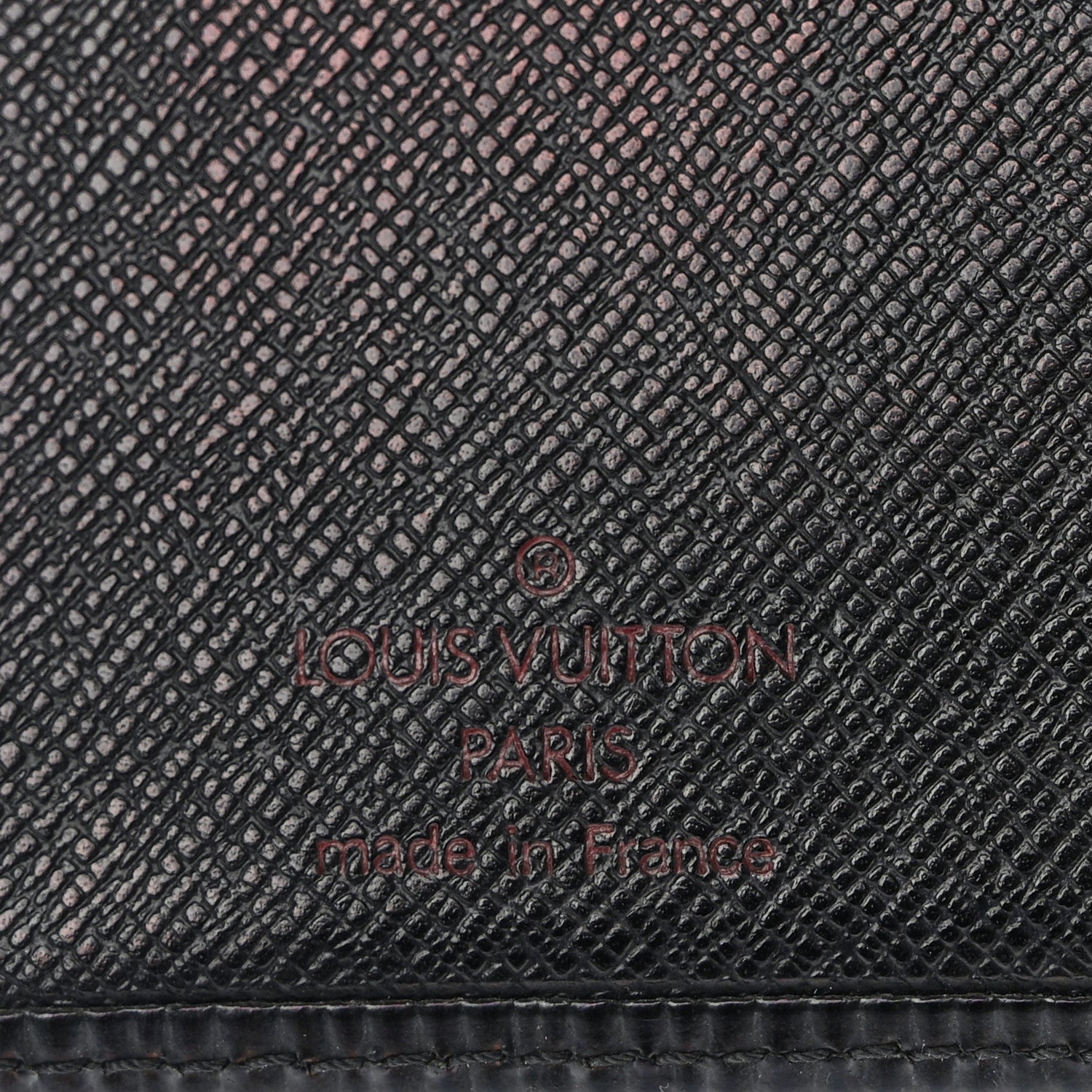 Louis Vuitton Epi French Purse Wallet Black 7 of 16