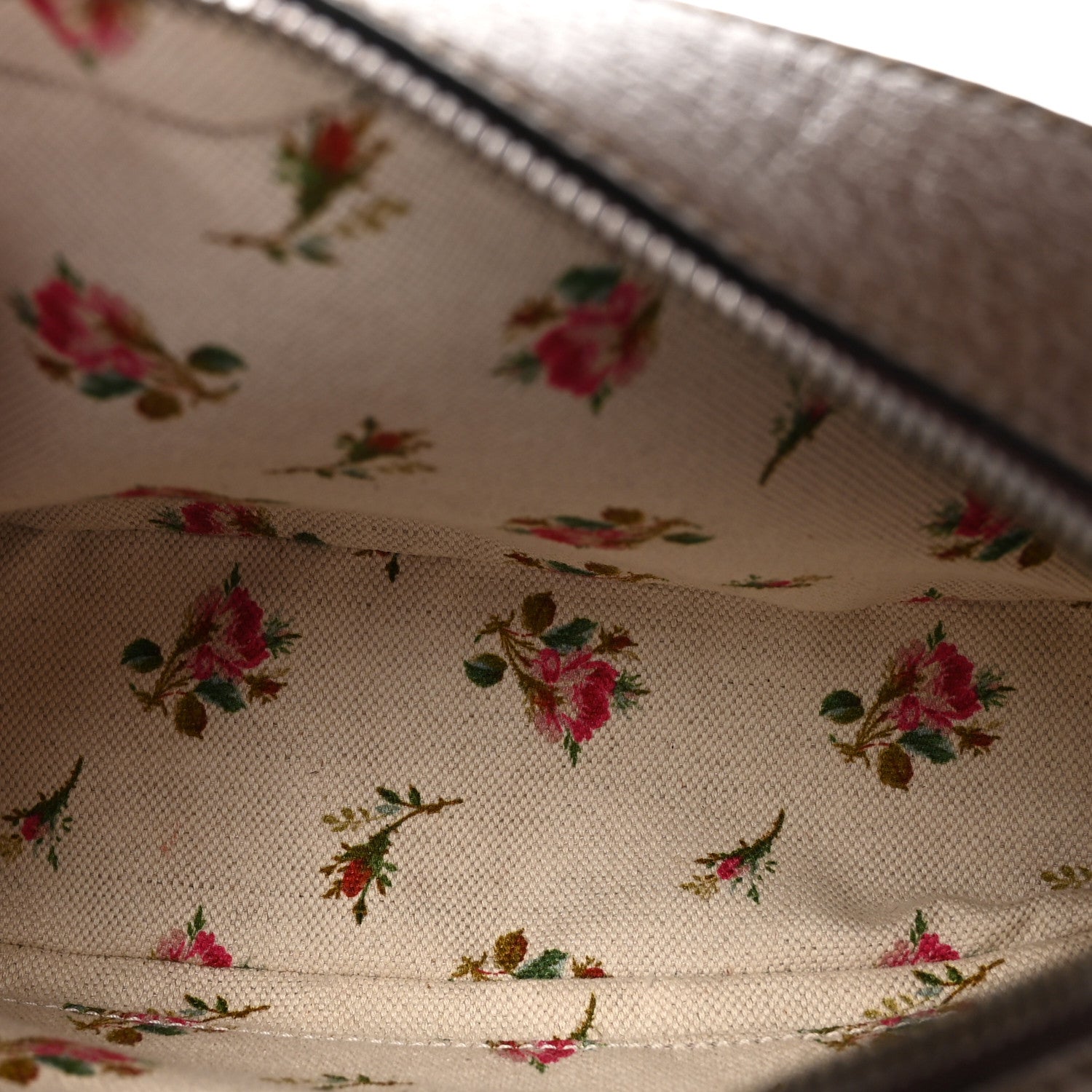 Gucci GG Supreme Monogram Web Neo Vintage Shoulder Bag Beige New Acero Crop 5 of 10