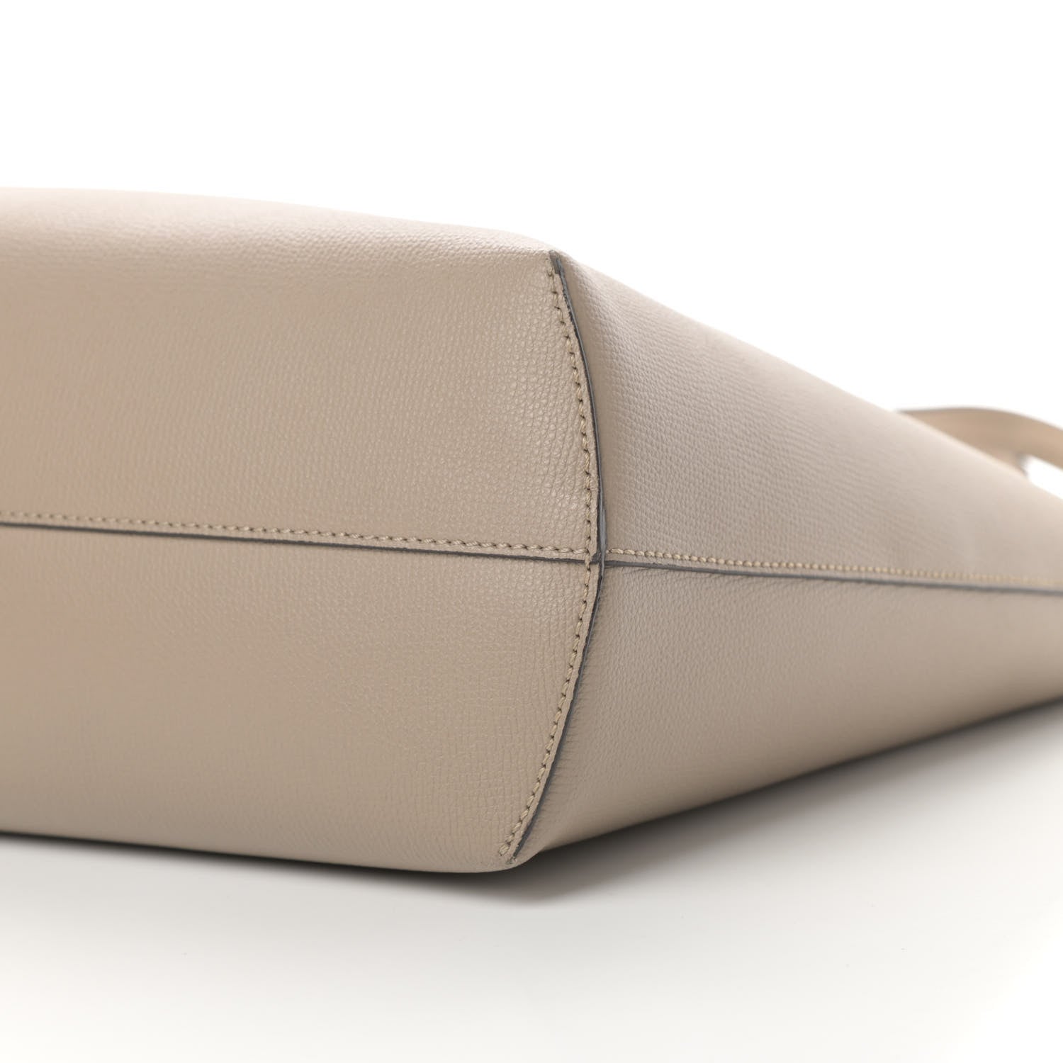 Fendi Vitello Vienna Enamel F is Fendi Shopping Tote Tortora Taupe 11 of 11