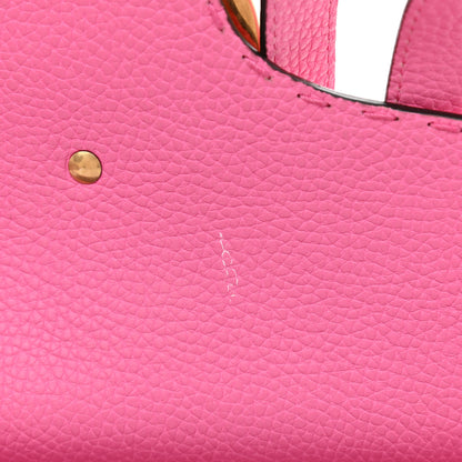 Gucci Calfskin Small GG Marmont Top Handle Bag Pink Tropical Flower 9 of 11
