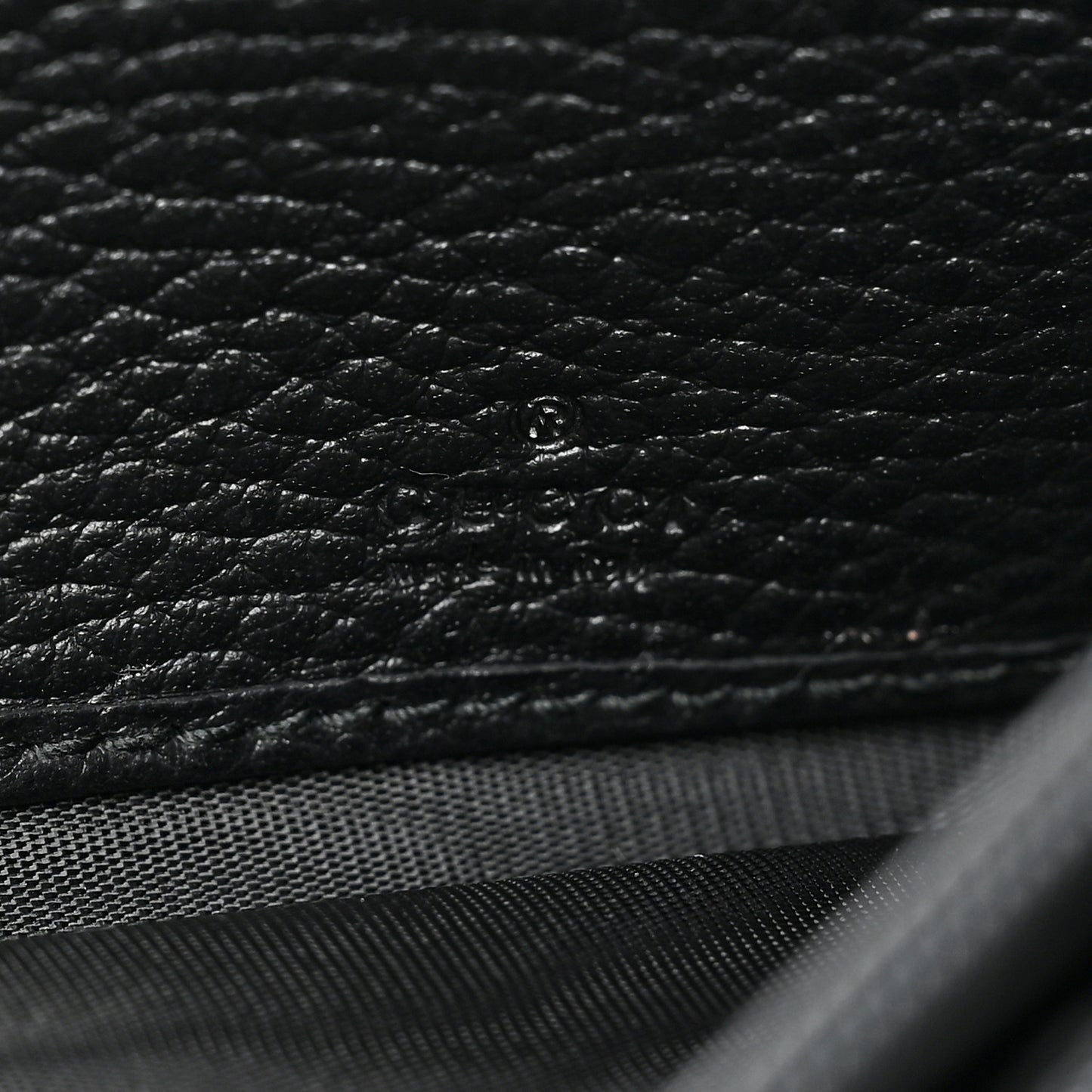Dollar Calfskin GG Marmont Continental Wallet Black