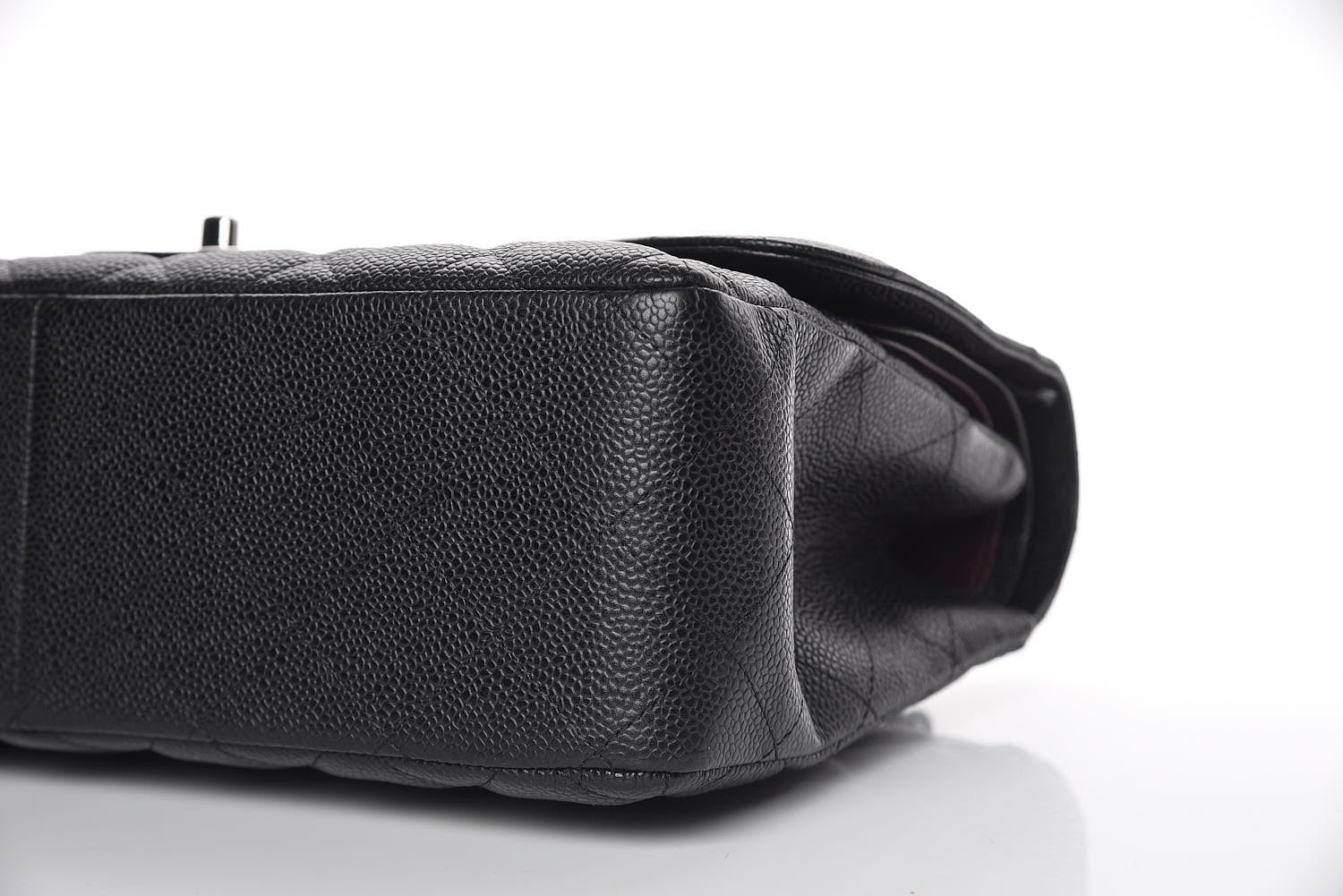 Chanel Caviar Quilted Jumbo Double Flap Black 9 of 9