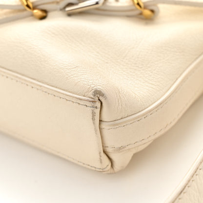 Givenchy Tumbled Calfskin Mini Voyou Boyfriend Party Bag White 11 of 13